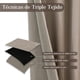 thumbnail image 3 of Cortinas Blackout Lino para Recamara - 100% Cortinas Blackout para Sala, con Ojales, Aislamiento Térmico y Acústico, 2 Paneles (Beige, 132 * 213cm),Beige, 3 of 14