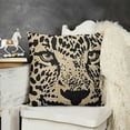 thumbnail image 2 of YINGXI Animal Skin Throw Pillow Cover Animal Pillow CaseDecorative Cotton Linen Square Cushion for Home Couch Bed 20x20in, 2 of 5