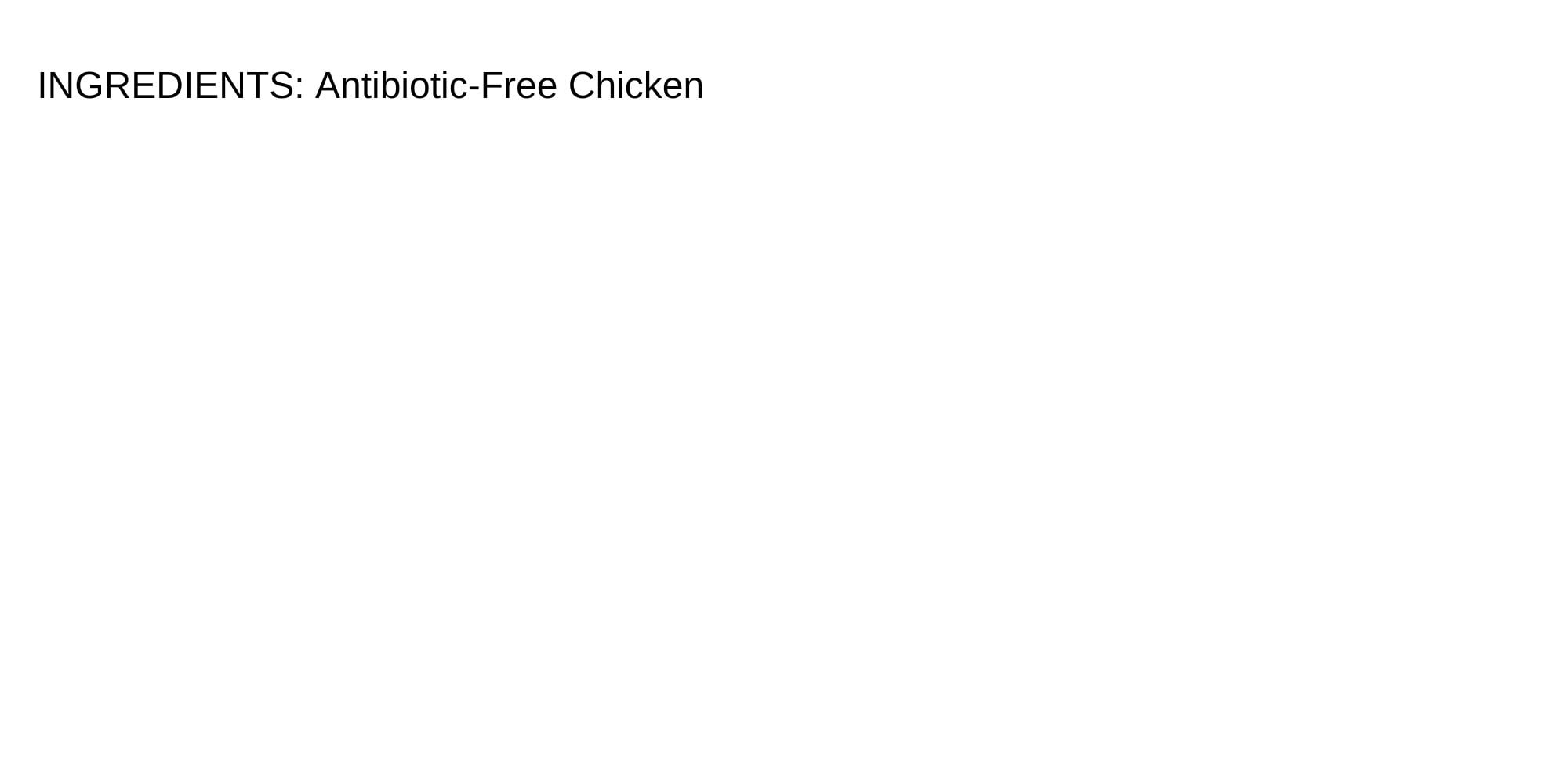 Today Gourmet Chicken Breast, Boneless/Skinless Antibiotic Free (16) 6oz. Breasts