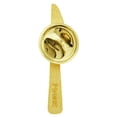 thumbnail image 3 of Kitchen Culinary Utensil Gold Knife Lapel Pin, 3 of 3