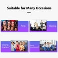thumbnail image 4 of Amdohai 3 In 1 Wireless Microphone Portable Handheld Mic Speaker Adjustable Volume LED Lights, 4 of 9