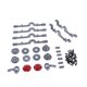 thumbnail image 3 of RC Car Front Middle Rear Axle Housing for 6 Drive Trucks - Model Car Assembly accessories Zulema Caja de eje delantero y trasero RC, 3 of 8