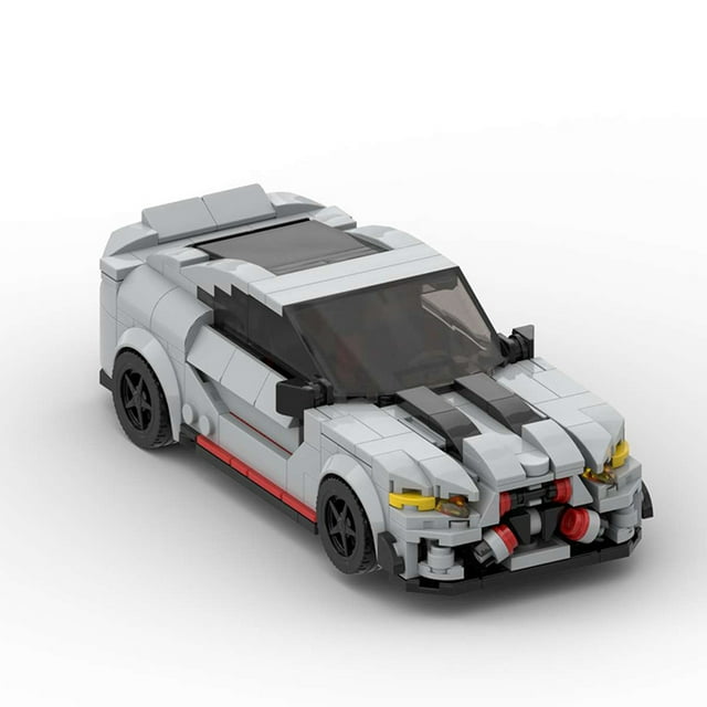 MOC BMW M4 CSL coche de carreras - 377pcs bloques de construcción serie de velocidad, creativo ladrillos juguete para la exhibición, cuento de historias y edición especial de regalo