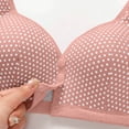 thumbnail image 6 of Aofany Bras for Women Wireless Bra For Senior Front Closure Breathable Bra Wirefree Bras For Older Women Plus Size Bra Seamless Bras, 36B/C-44B/C, 6 of 7
