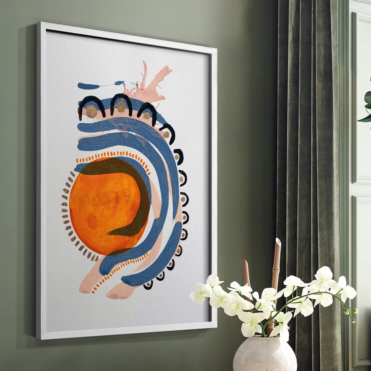 Weekend Car Rides Framed Print in White Solid Wood 11 x 14 Framed Print