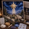 thumbnail image 5 of Faith Theme 3D Fabric Poke Art Kit, DIY No Sew Fabric Poking Painting Set, Religious Handmade Craft Decor Art Frame Kit for Home Wall Decor & Holiday Gift, 5 of 6