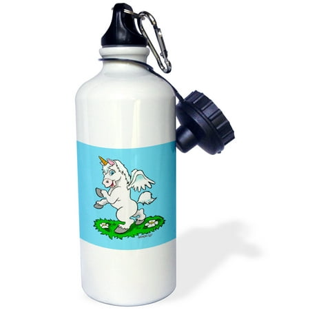 

3dRose Unicorn Art Sports Water Bottle 21oz