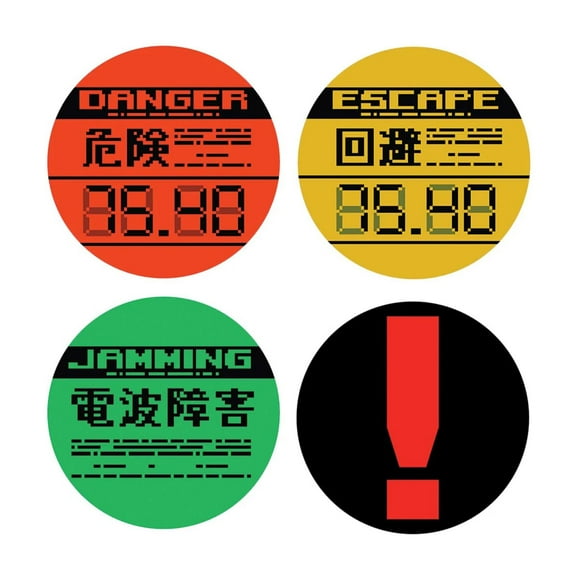 Metal Gear Solid Limited Edition Metal Coaster Set of 4