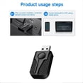 thumbnail image 3 of Adaptador Inalámbrico CarPlay Android Auto, Minicaja Inteligente USB Plug And Play, Bluetooth 5G, Wifi para Coches con CarPlay Android Auto con Cable., 3 of 5