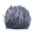 thumbnail image 1 of Jumpingount 2M Hackle Feather Fringe Trim Ribbon Diy Hat Ropa Recorte Accesorios de disfraces, 1 of 1