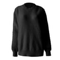 thumbnail image 3 of Sweater Women Women'S Pullover Sweaters Long Sleeve Crew Neck Light Sweaters for Women Fall Women Fall Tops Cute Fall Outfits for Women, 3 of 4