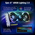 thumbnail image 3 of PNY GeForce RTX™ 5070 EPIC-X ARGB™ Overclocked Triple Fan GPU DLSS4, 3 of 19