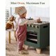 thumbnail image 3 of Juego de cocina Toy Oven Play ROBOTIME de madera para niños, vintage, 3 of 8