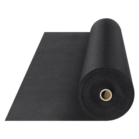 VEVOR Non Woven Geotextile Fabric Under Gravel, 4x100FT 8OZ Driveway Fabric Landscape Fabric, Heavy Duty Weed Barrier Fabric, Ground Cover Weed Control Fabric, French Drains Drainage Fabric, Black