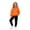 O10-Orange, variant on Rhuody Girls Outfits Long Sleeve Round Neck Tracksuit Solid Color Hoodies Pants Handsome 9-10 Years Big Girls Clothing Red