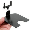 thumbnail image 3 of NIYANGLE Desk Business Card Holder Metal 2Pcs Black Fork-Shaped Design for Office Desk, 3 of 8
