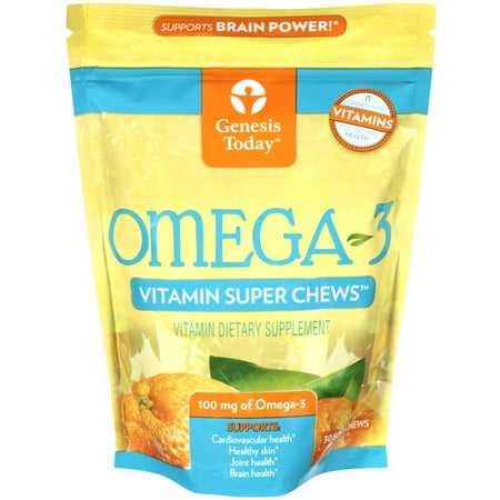 Genesis Today Omega-3 Vitamin Chew 30ct