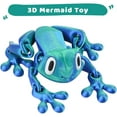 thumbnail image 3 of 3D Printed Magnetic Frog, 8 inch 2026 3D Printed Frog Fridge Magnets, Articulated Frogs Model, Adorable Collectibles for Desk and Fridge Decor, Cute Indoor Home Decorations, 3 of 7