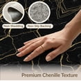 thumbnail image 6 of ODIKA Abstract Contemporary Cream Marbled Interconnected Lines Grey Easy Care Kids Safe for Small Living Room, Playroom, Bedroom, 6 of 7