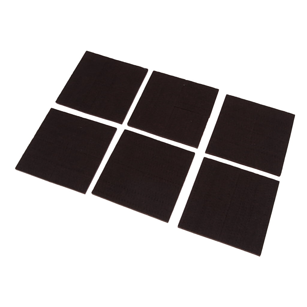 Felt Self Adhesive Pads Protects Wood Vinyl Laminate Floors Round Pack 24R 