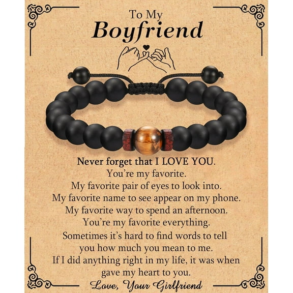 Gifts for Husband Brother Boyfriend Uncle Son Nephew Grandson Fiance Stepdad New Dad First Time Dad To Be Bracelet Gifts, Birthday Christmas Fathers Day Anniversary Valentines Day Gifts for HimMen