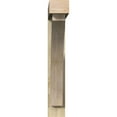 thumbnail image 2 of Ekena Millwork 6"W x 38"D x 38"H Thorton Block Rough Sawn Bracket w/ Offset Brace, Douglas Fir, 2 of 25