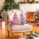 thumbnail image 5 of Fundas de almohada navideñas, fundas decorativas para cojines | Funda suave y acogedora para sofá o sillón, ideal para la decoración del hogar en Navidad, sala de estar y dormitorio., 5 of 6