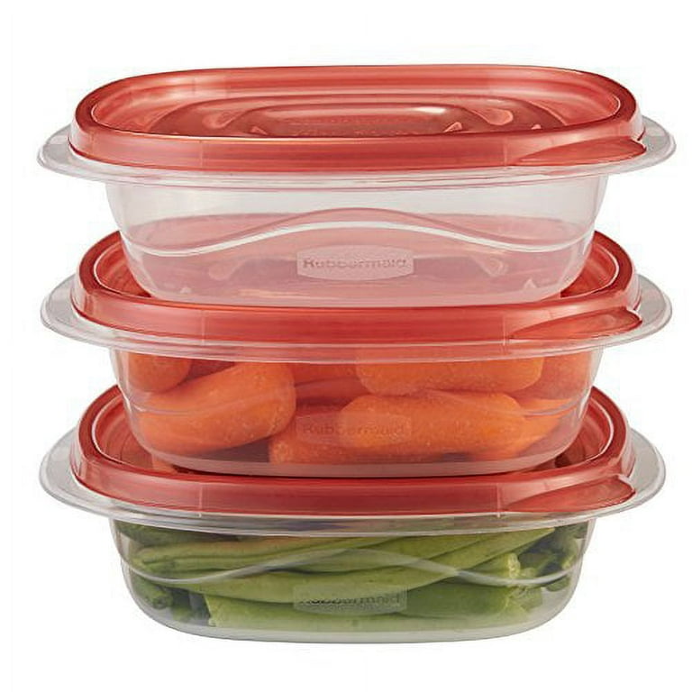 Rubbermaid Take Alongs Squares, Containers & Lids, 2.9 Cups, Food Storage  Containers