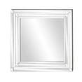 thumbnail image 6 of DecMode 39" x 40" Silver Wall Mirror, 6 of 8