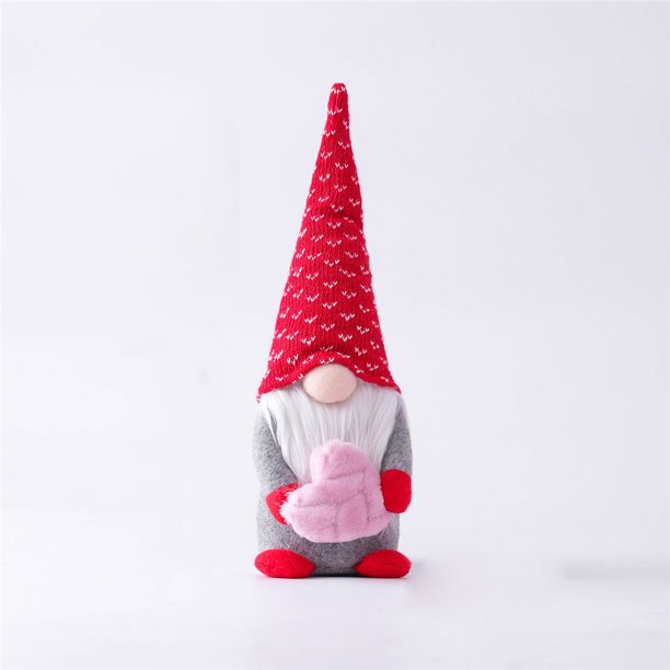 Download Valentines Day Gnome Plush Elf Decorations For Valentine S Day Table Ornament Valentine S Present Walmart Com Walmart Com