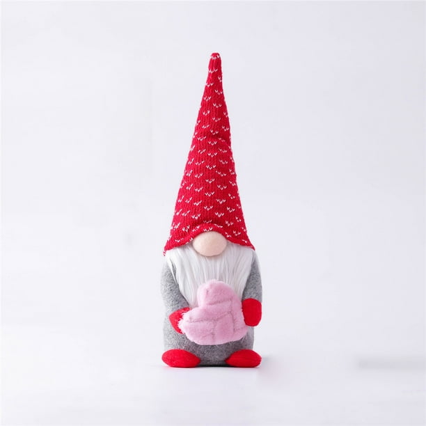 Download Valentines Day Gnome Plush Elf Decorations For Valentine S Day Table Ornament Valentine S Present Walmart Com Walmart Com
