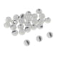 thumbnail image 2 of 25 unids/ de de tungsteno, materiales ranurados para atado de moscas, ganchos de plantilla, ranuradas Blanco Sharpla Granos de tungsteno ranurados, 2 of 8