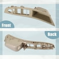 thumbnail image 4 of Front Left Power Window Switch Bezel Driver Side Door Armrest Panel Pull Handle for BMW F10 F11 F18 51417225875 Khaki, 4 of 6