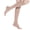 Khaki, variant on Open Toe Socks Compression Toeless Socks Knee High Support Stockings for Men Women