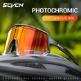 thumbnail image 4 of Scvcn Photochromic Cycling Sunglasses For Man Woman Bike Sports Eyewear Ride Bicycle Glasses Outdoor MTB Eyewear Fishing Golf Hiking motorcycle Eyewear UV400, 4 of 7