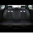 thumbnail image 6 of Maidao Car Seat Covers Leather Set Universal Airbag Compatible Waterproof Front Rear Cushion Protector Black and White, 6 of 8