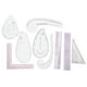 thumbnail image 1 of 9Pcs/Set Sewing Ruler Set Multifunctional Curve Stick Tailor Measuring Accessories, 1 of 4