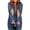 ZA-Blue womens sweatshirt, variant on Womens Zip up Nursing Hoodies Side Openings Long Sleeve Hooded Jackets Casual Sweatshirt with Thumb Hole for Fall