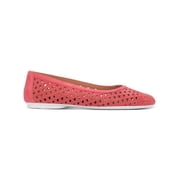 GENTLE SOULS KENNETH COLE Womens Coral Woven Cushioned Eugene Round Toe Slip On Leather Flats Shoes 10 M