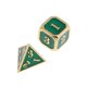 thumbnail image 3 of Juego de dados poliédricos D4 D6 D8 D10 D12 D20 Dados Poliédricos De Aleación De Zinc Para El Juego De Mesa D&D TRPG # 5 # 5 Magideal Juego de dados poliédricos, 3 of 7