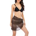 thumbnail image 4 of SAYFUT Women's Surged Finished Edge Wrap Skirt Black Swimwear Cover-Up, One Size, 4 of 8