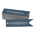 thumbnail image 1 of Inkdotpot Silver Foil Paper Hang Tags Invitation Party Favor Tags 50 Pieces, 1 of 1