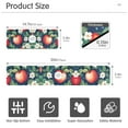 thumbnail image 3 of Yayeee Faucet Mat for Kitchen Sink 14.7" Diatomite Long Splash Guard Pad, Blue Apple Pattern, 3 of 7