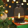thumbnail image 5 of up to 90% off karymi Flat Style LED Electronic Lantern Oil Lamp Small Lantern for Home Dining Room Christmas Decoration Christmas Party Favors up to 90% off Weekly flyer, 5 of 6