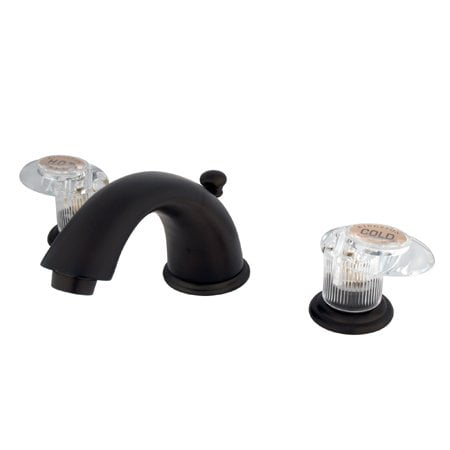 Kingston Brass GKB965ALL Robinet de Lavabo Victorien à Large Diffusion, Bronze Huilé