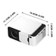 thumbnail image 3 of Ganfancp Home Proyector de Alta Definición Mini Portátil Mini Smartphone Home Projection Ofertas Del Día Proyector*1, 3 of 7