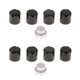 thumbnail image 1 of 8pcs Metal 10x10mm 1/10 RC Vehículo Tuercas Llanta Accs Negro CUTICAT Tuercas de fijación M4, 1 of 8