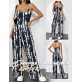 thumbnail image 2 of Ekouaer Jumpsuits for Women Sleeveless Spaghetti Strap Womens Jumpsuit One Piece Wide Leg Summer Romper With Pockets Beach Vacation Outfits 2026, 2 of 6