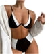 thumbnail image 4 of Traje de baño con sujetador acolchado de playa a juego de dos piezas con bikini dividido sexy para mujer Fridja  nalpqowj20238, 4 of 8