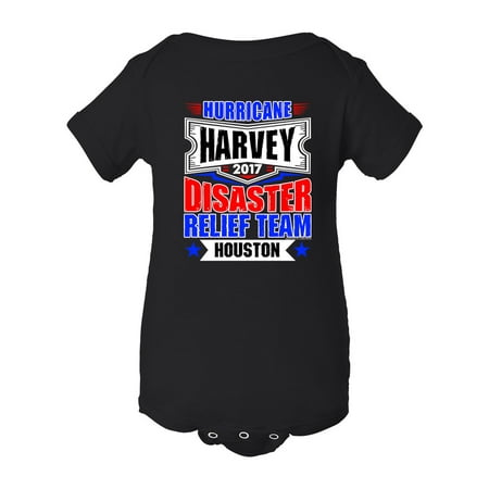 

Hurricane Harvey Disaster Relief Team Houston 2017 DT Infant Baby Rib Bodysuit